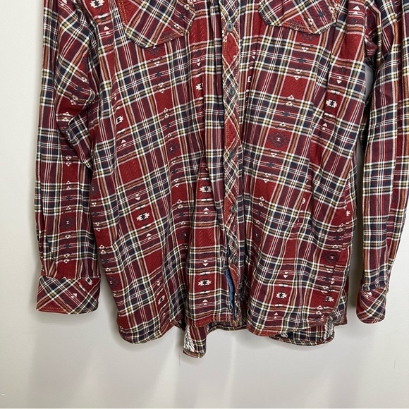 RedHead Flannel Button Down Shirt 100% Cotton Size 2XLT - Picture 3 of 12